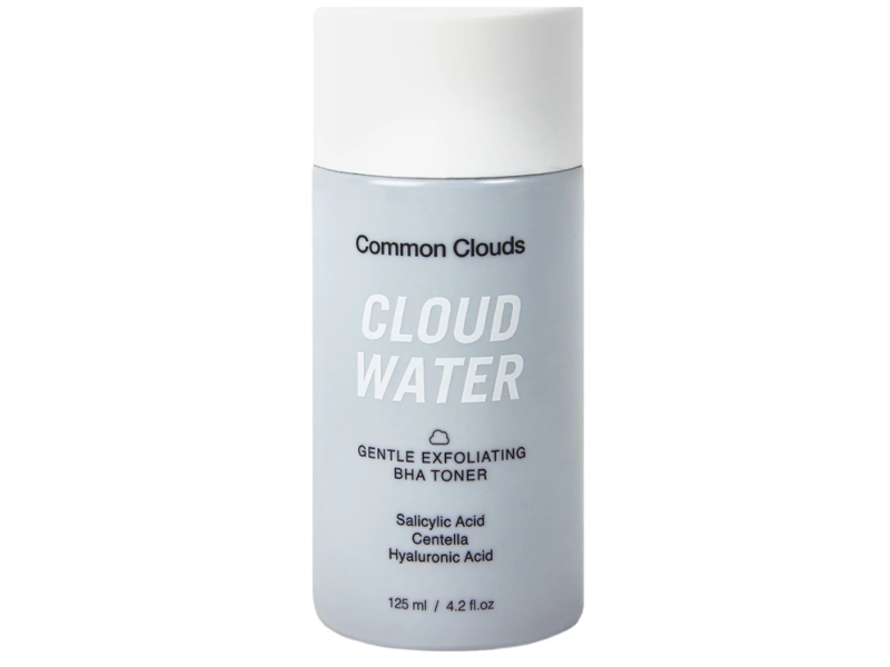 Common Clouds Water Gentle Exfoliating Bha Toner, 4.2 fl oz/125 mL