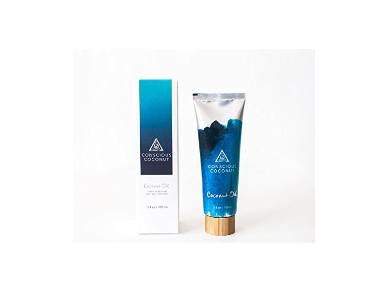 Conscious Coconut Coconut Oil, 3.4 oz/100 mL