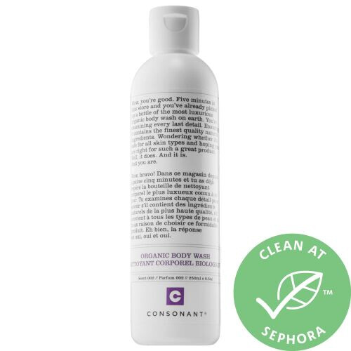 Organic Body Wash Peppermint & White Sage