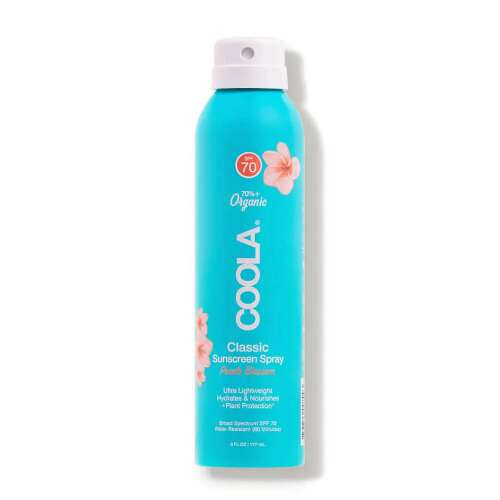 Classic Body Organic Sunscreen Spray SPF 70 - Peach Blossom