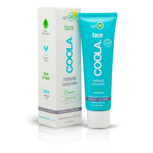Face SPF 30 Mineral Sunscreen Cucumber Matte Finish