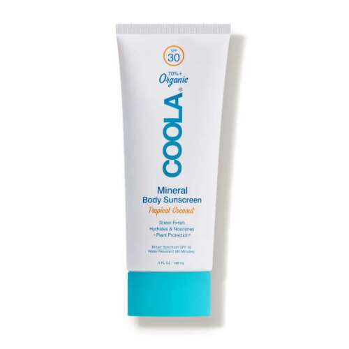 Mineral Body Organic Sunscreen Lotion SPF 30 Tropical Coconut
