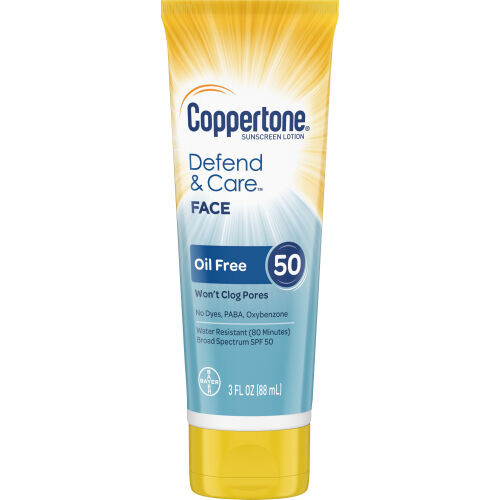 Defend & Care Oil Free Sunscreen Face Lotion SPF 50