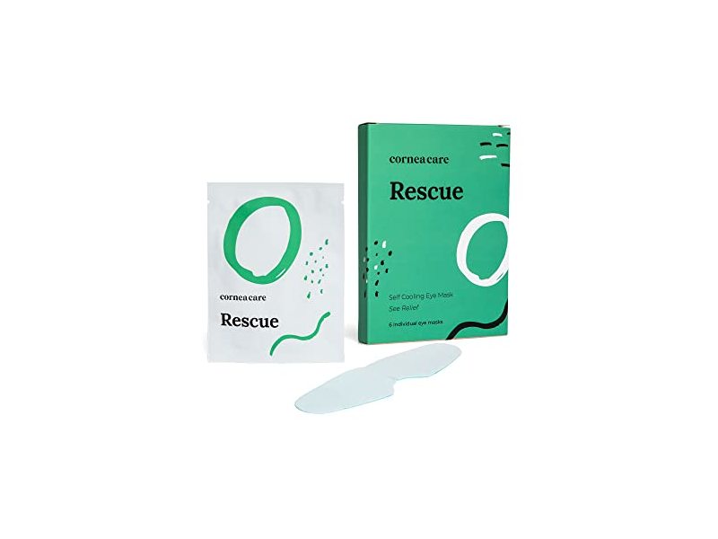 CorneaCare Rescue Self Cooling Eye Mask, 6 Count