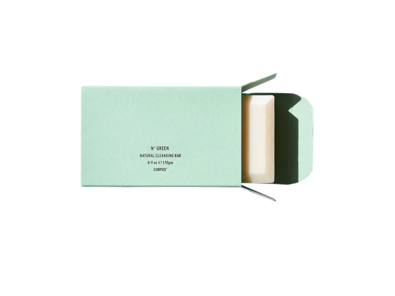 Corpus Nº Green Natural Cleansing Bar, 6 oz/170 g
