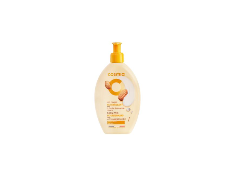 Cosmia Nourrishing Body Milk, Sweet Almond Oil, 250 mL