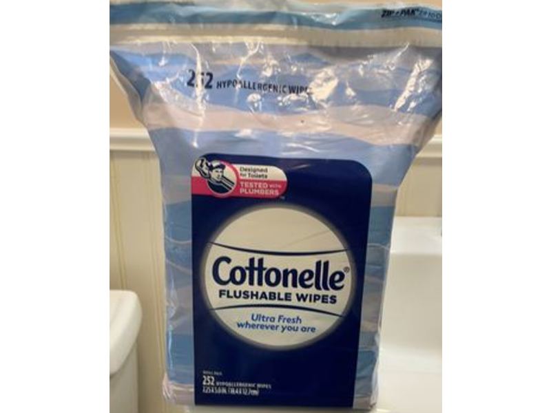 Cottonelle Ultra Fresh Flushable Wet Wipes, 252 Counts