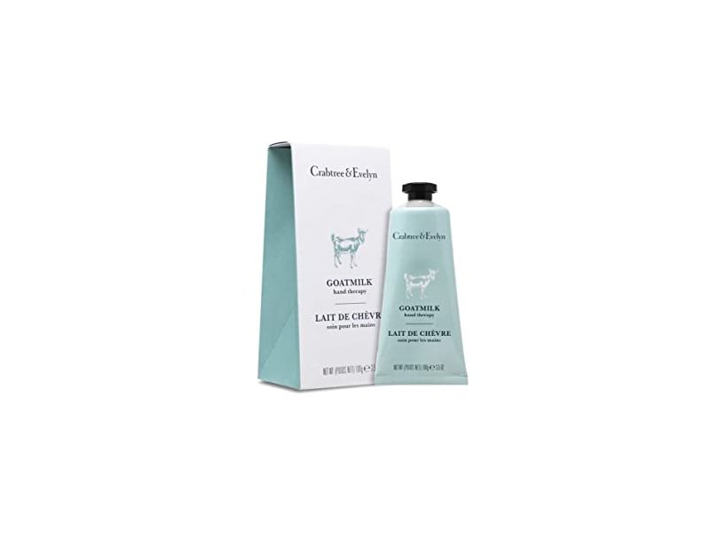 Crabtree & Evelyn Goat Milk Hand Therapy Cream, 3.5 oz/100 g