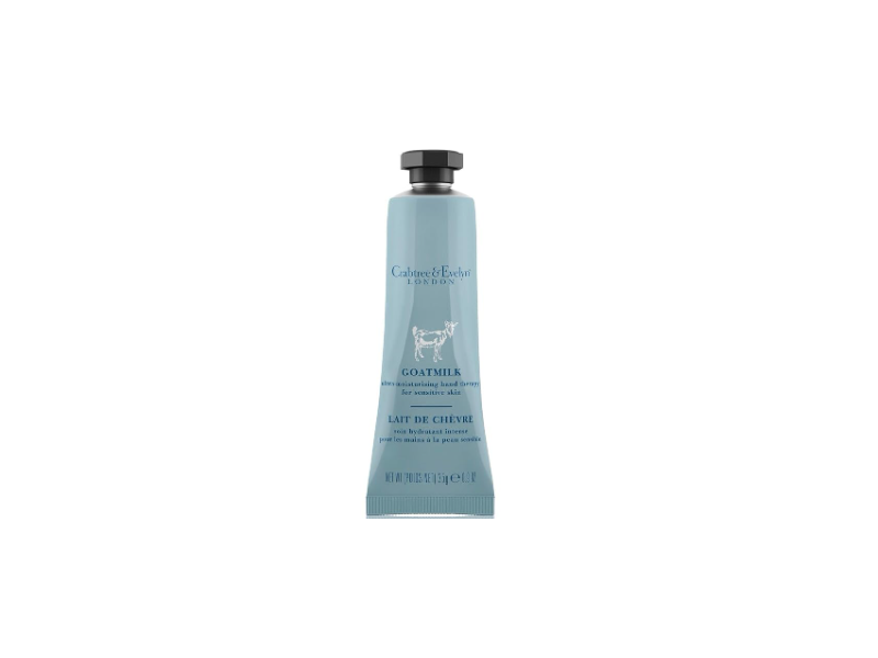 Crabtree & Evelyn Goatmilk Hand Therapy, 0.9 oz/25 g, Pack Of 4