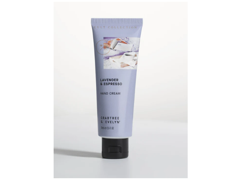 Crabtree & Evelyn Hand Cream, Lavender & Espresso, 2.5 fl oz/75 mL