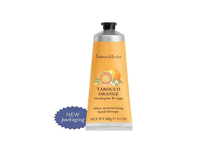 Crabtree & Evelyn London Ultra Moisturizing Hand Therapy, Tarocco Orange, 3.5 oz
