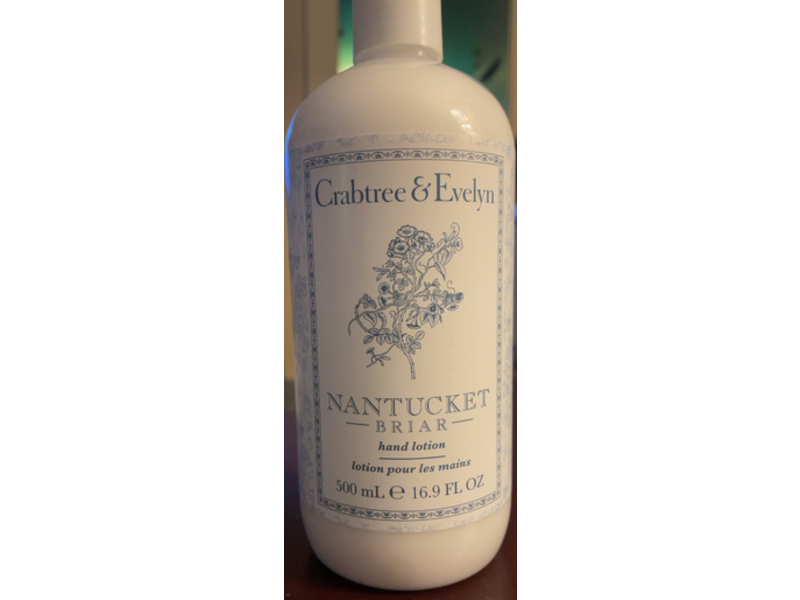 Crabtree & Evelyn Nantucket Briar Hand Lotion, 16.9 fl oz/500 mL