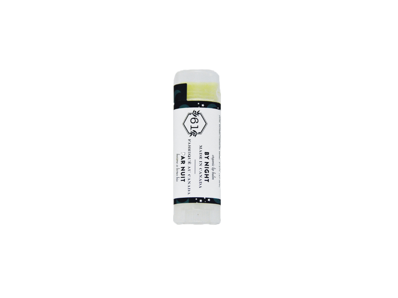 Crate 61 Organics Lip Balm, By Night, 4.3 g
