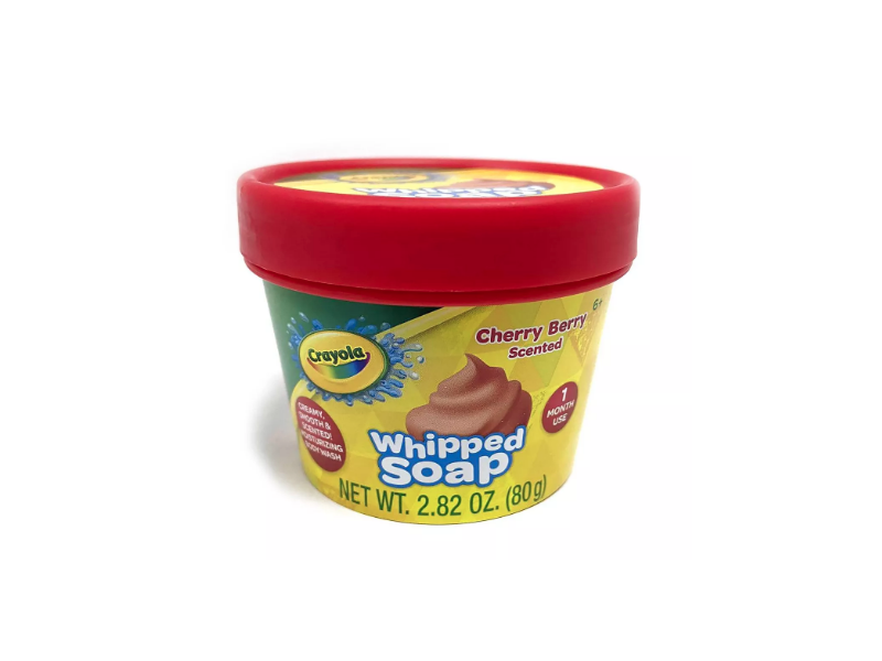 Crayola Whipped Soap, Cherry Berry Scented, 2.82 oz/80 g, Pack Of 2