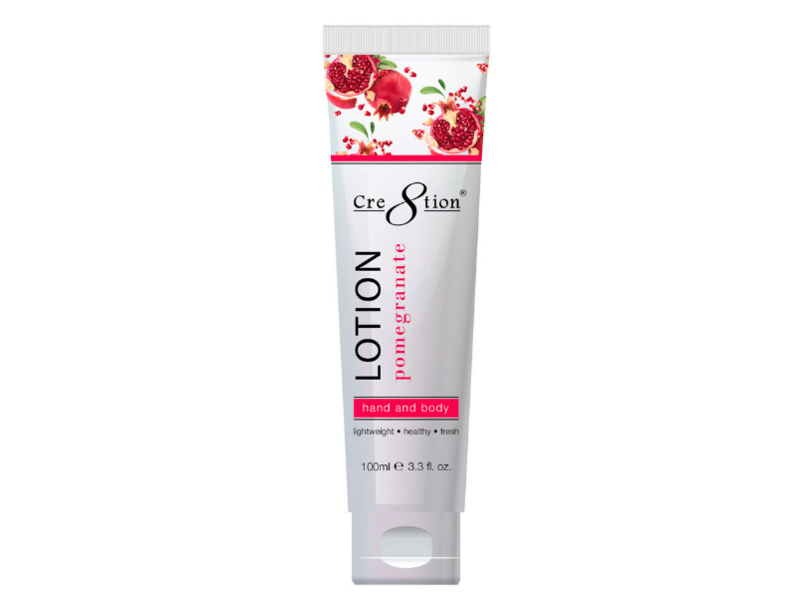 Cre8tion Hand And Body Lotion, Pomegranate, 3.3 fl oz/100 ml