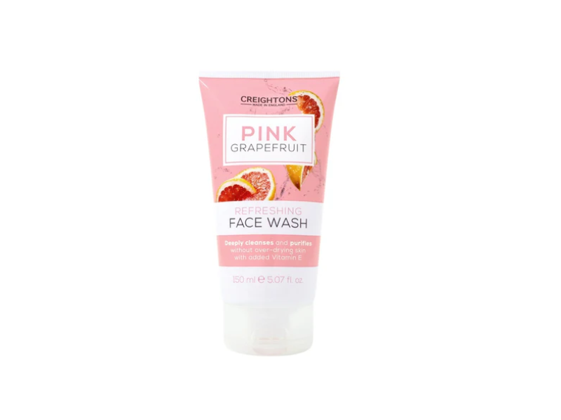 Creightons Face Wash, Pink Grapefruit, 5.07 fl oz/150 mL