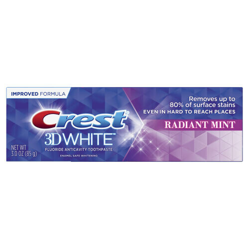 3D White Radiant Mint