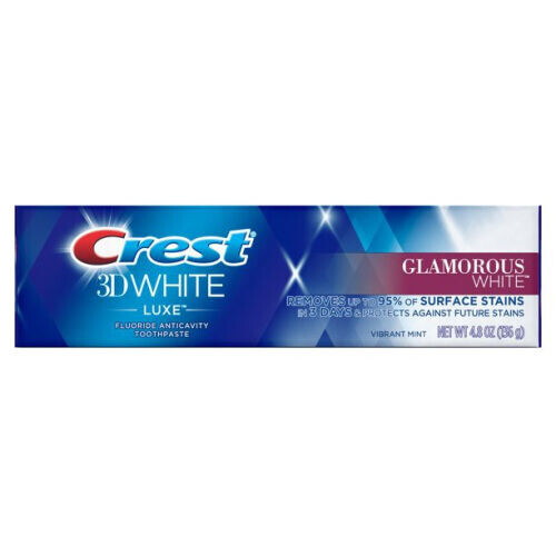 Toothpaste 3D White Glamorous White