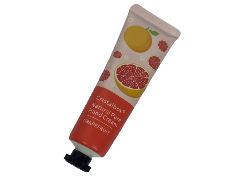 Cristalbox Natural Pure Hand Cream, Grapefruit, 30 g
