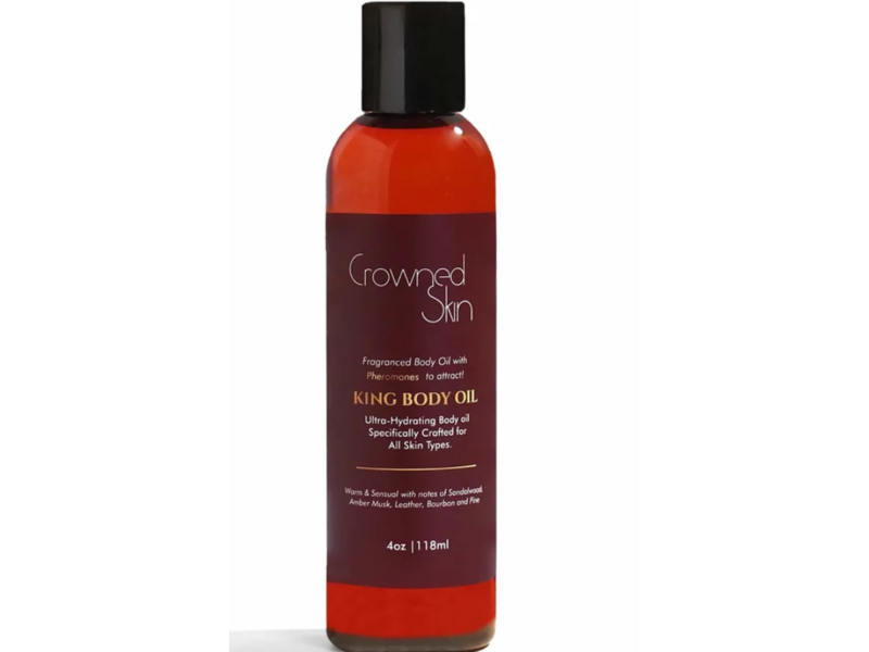 Crowned Skin King Body Oil, 4 oz/118 mL