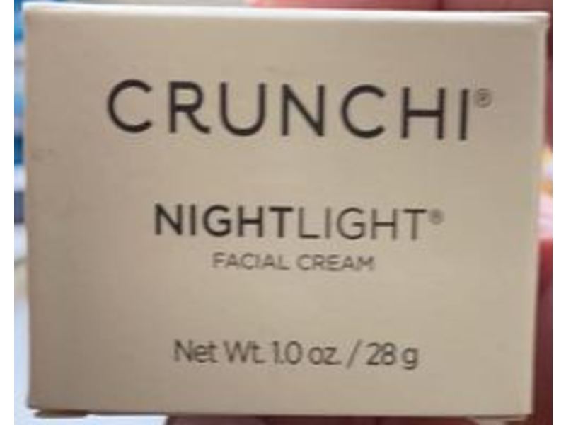 Crunchi NIghtlight Facial Cream, 1.0 oz/28 g