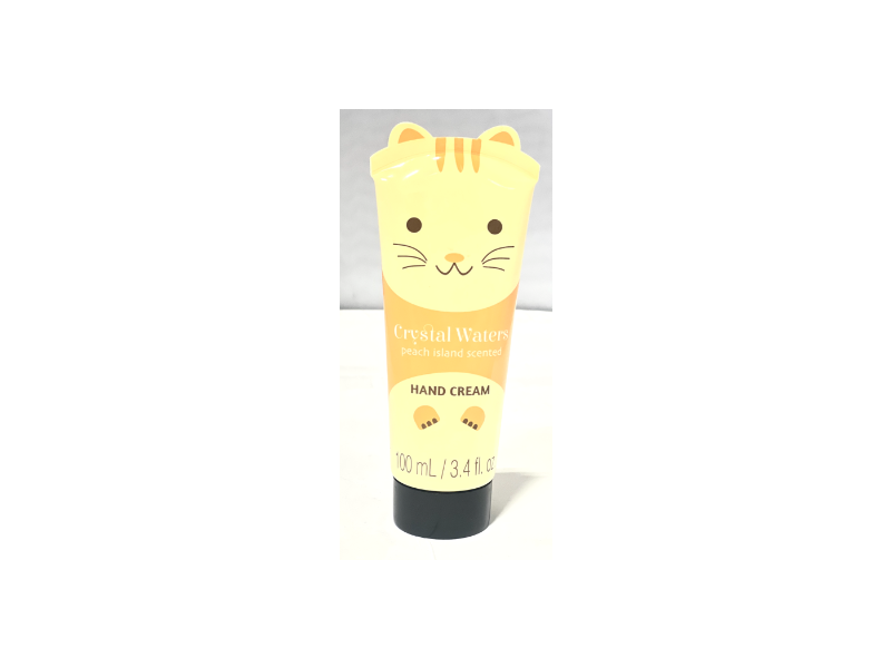 Crystal Waters Peach Island Scented Hand Cream, 3.4 fl oz/100 mL