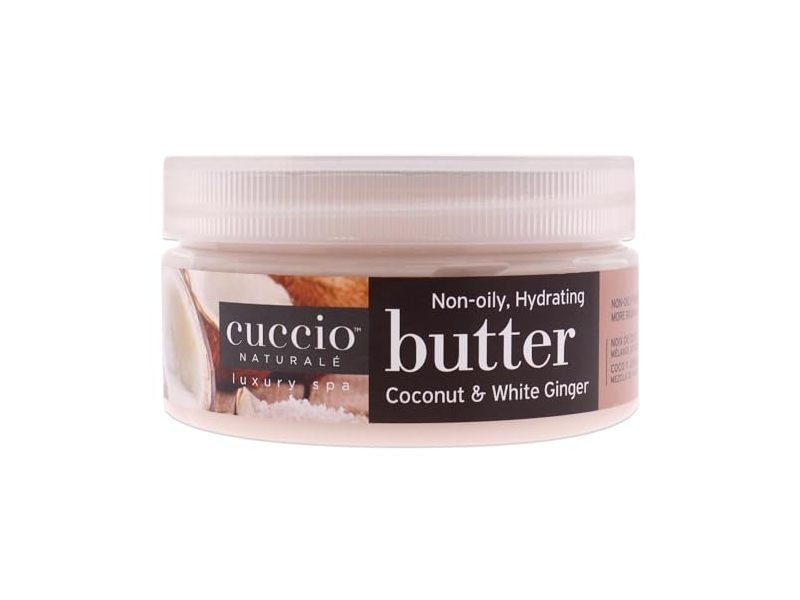 Cuccio Naturale Butter, Coconut & White Ginger, 8 oz/226 mL