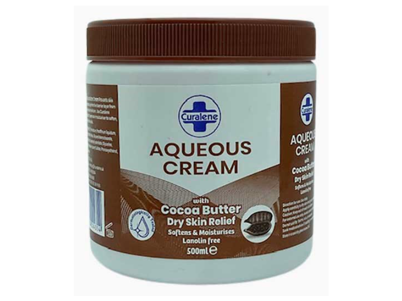 Curalene Aqueous Cream with Cocoa Butter, 16.9 fl oz/500 mL
