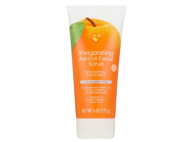 CVS Beauty Invigorating Apricot Facial Scrub, 6 oz/170 g