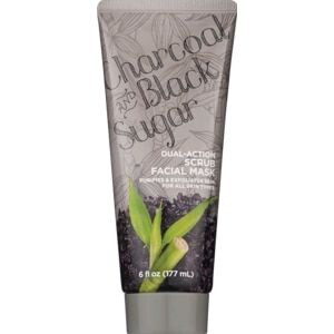 Charcoal And Black Sugar Dual Action Scrub Facial Mask