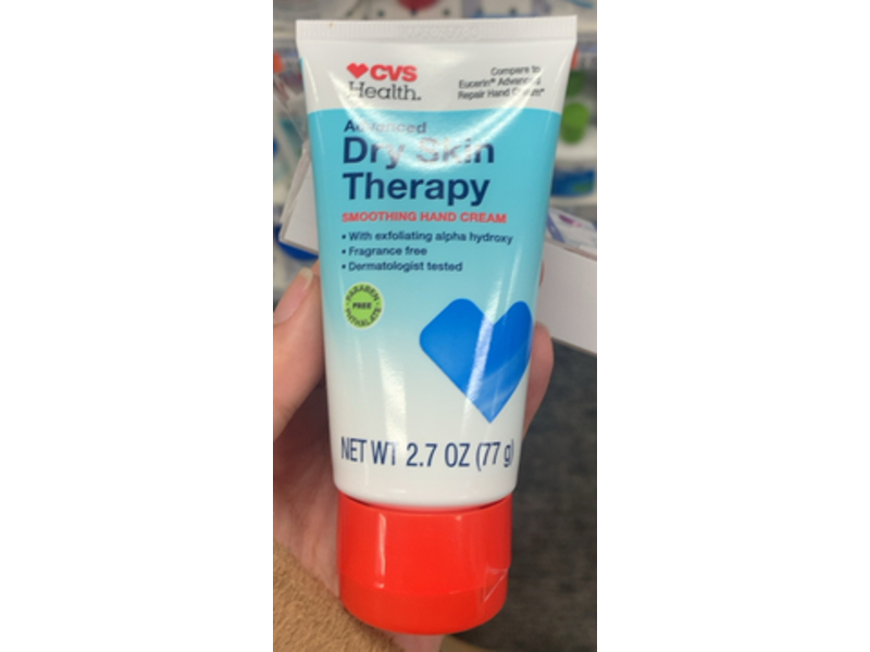 CVS Health Advanced Dry Skin Therapy Soothing Hand Cream, 2.7 oz/77 g