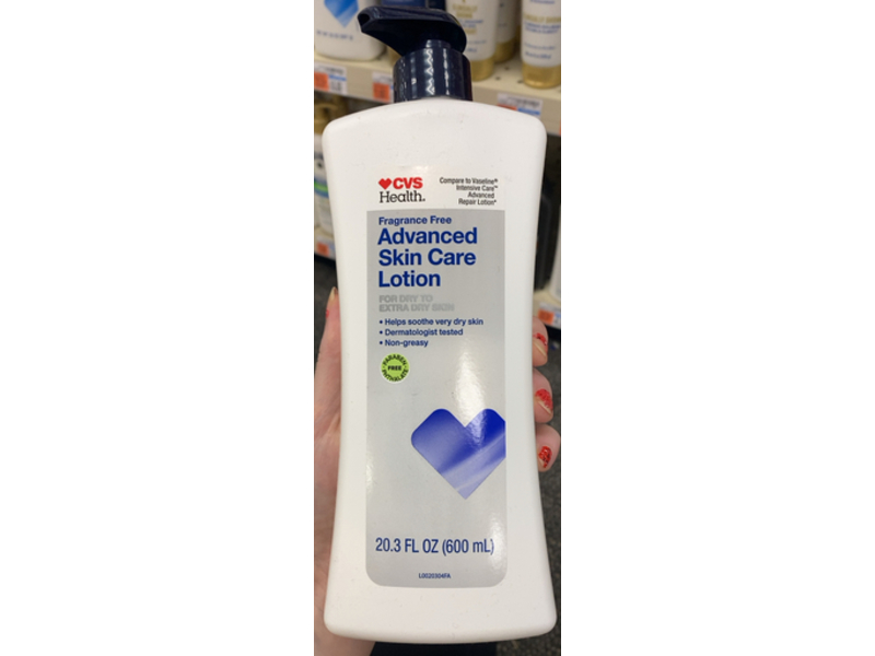 CVS Health Advanced Skin Care Lotion, 20.3 fl oz/600 mL