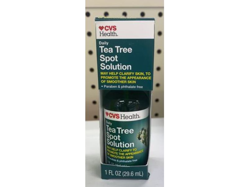 CVS Health Daily Tea Tree Spot Solution, 1 fl oz/29.6 mL