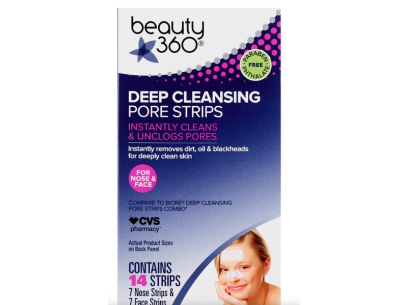Cvs Pharmacy Beauty 360 Deep Cleansing Pore Strips, 14 Count