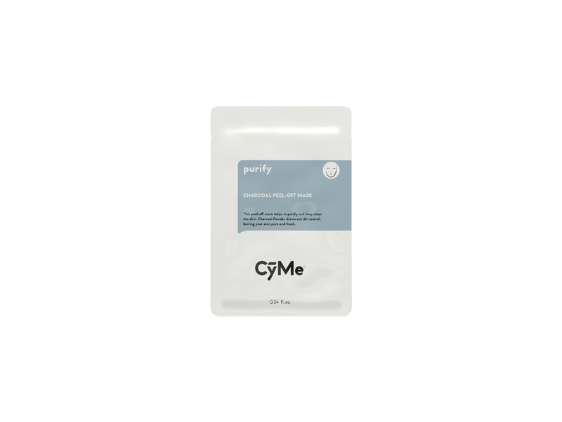 CyMe Charcoal Peel-Off Mask, 0.34 fl oz