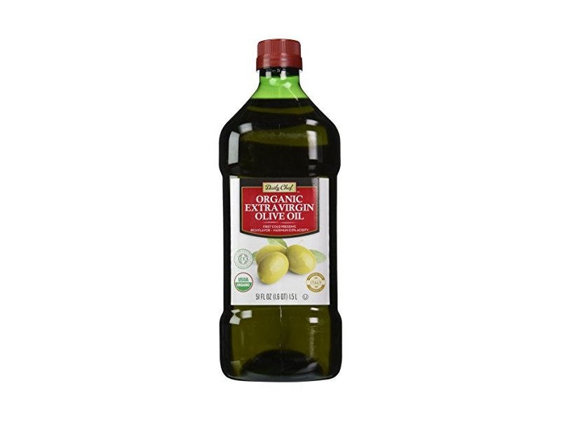 Daily Chef Organic Extra Virgin Olive Oil, 50.7 Fluid Ounce