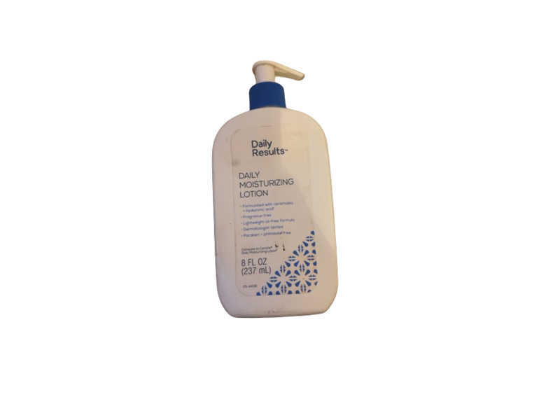 Daily Results Daily Moisturizing Lotion, Ceramides & Hyaluronic Acid, 8 fl oz/237 mL