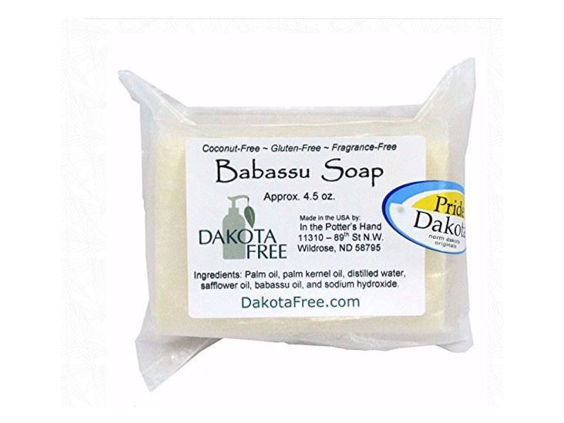 Dakota Free Babassu Bar Soap, 4.5 oz