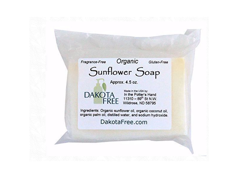 Dakota Free Organic Sunflower Soap, 4.5 oz