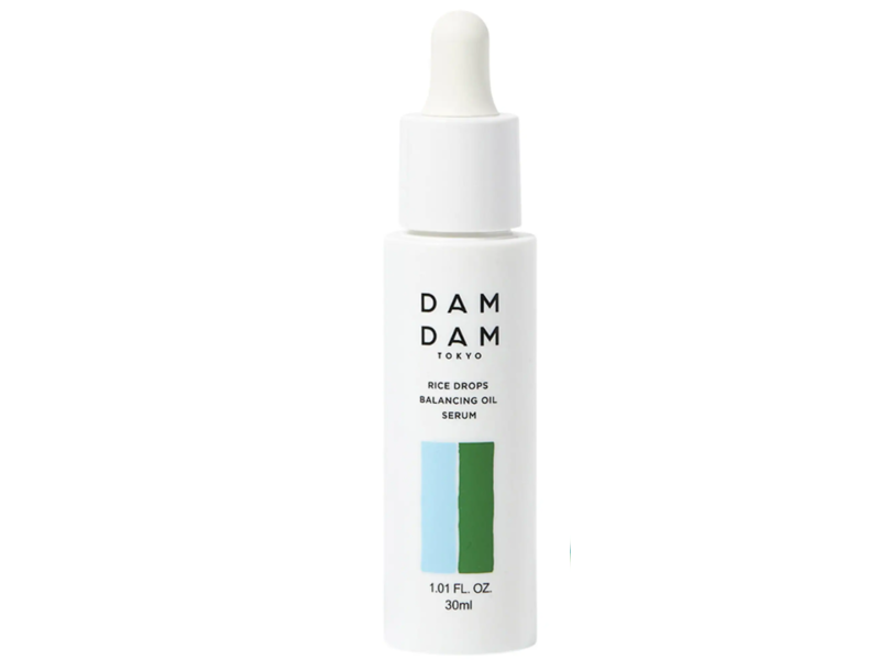 Dam Dam Tokyo Rice Drops Balancing Oil Serum, 1.01 fl oz/30 mL
