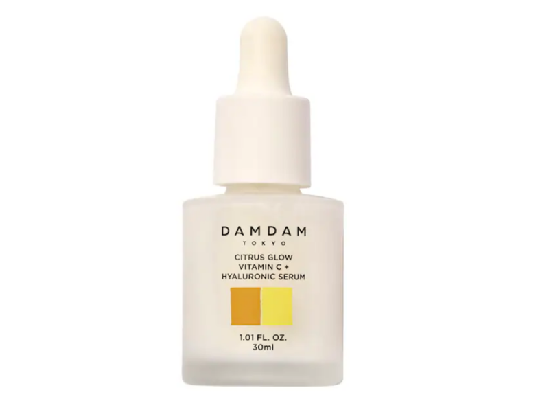 Damdam Tokyo Citrus Glow Vitamin C + Hyaluronic Serum, 1.01 fl oz/30 mL