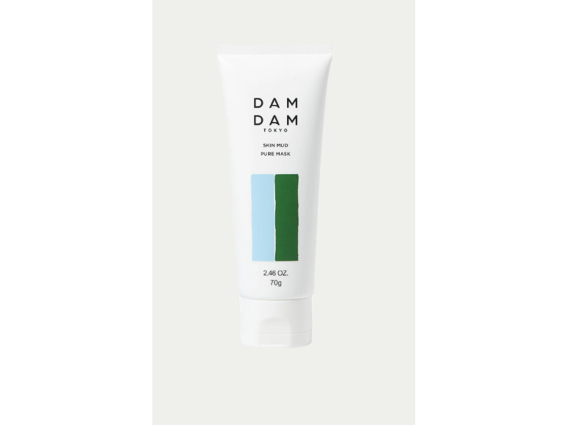Damdam Tokyo Skin Mud Pure Face Mask, 2.46 oz/70 g