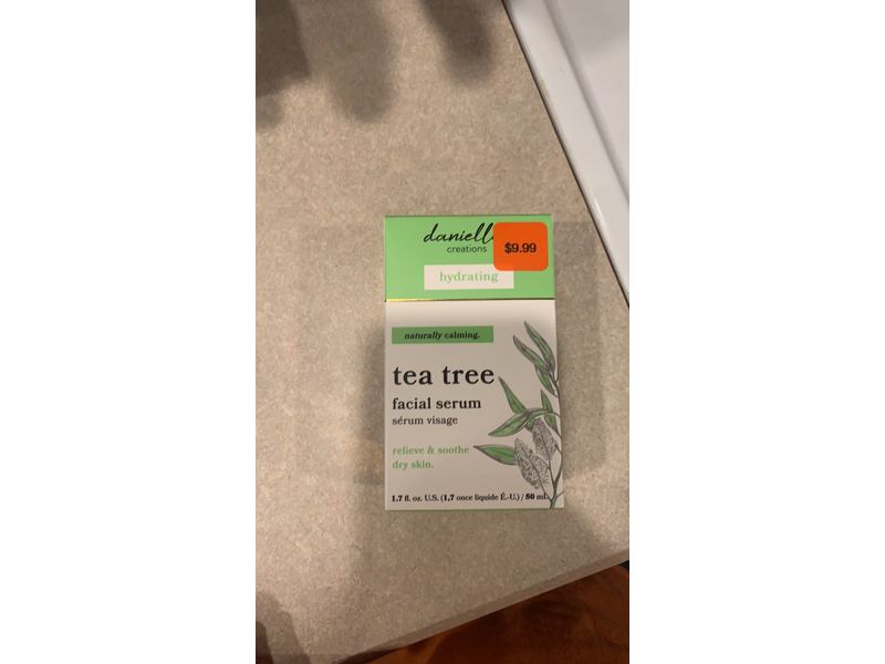 Danielle Creations Facial Serum, Tea Tree, 1.7 fl oz/80 mL