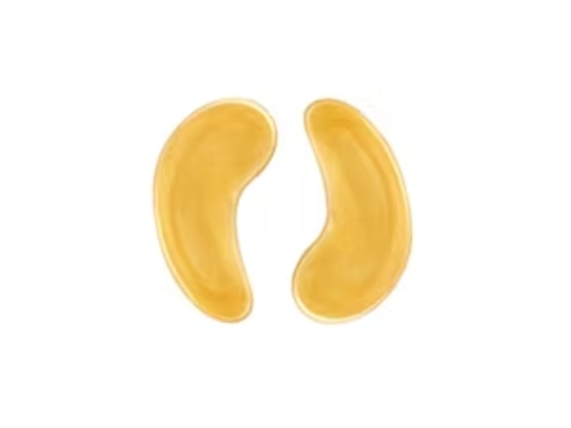 Danielle Creations Hydrogel Under Eye Masks, 24k Gold Collyen & Rose, 0.1 oz/2.7 g, 6 Pairs