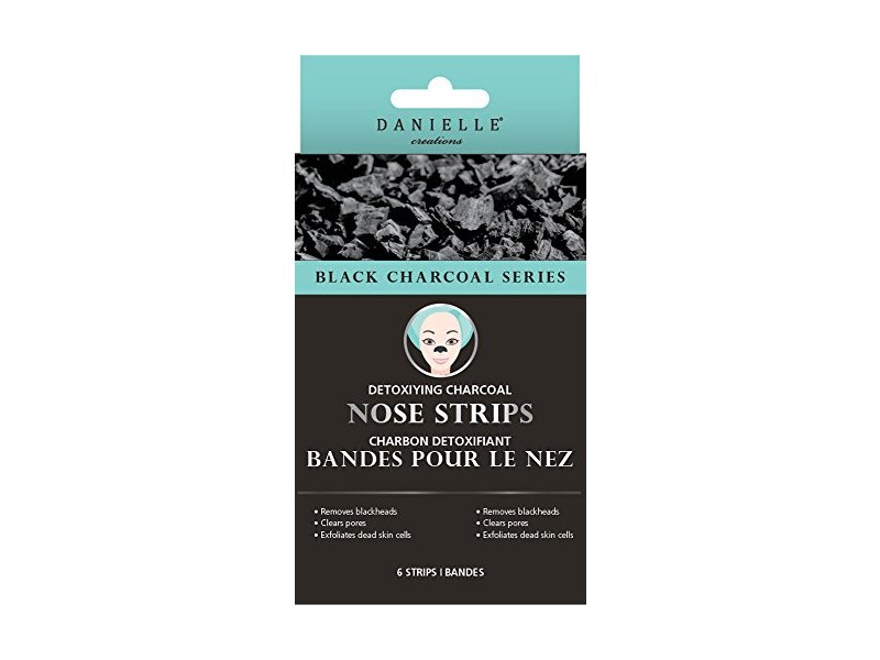 Danielle Detoxifying Charcoal Nose Strips, 8-Piece, 8
