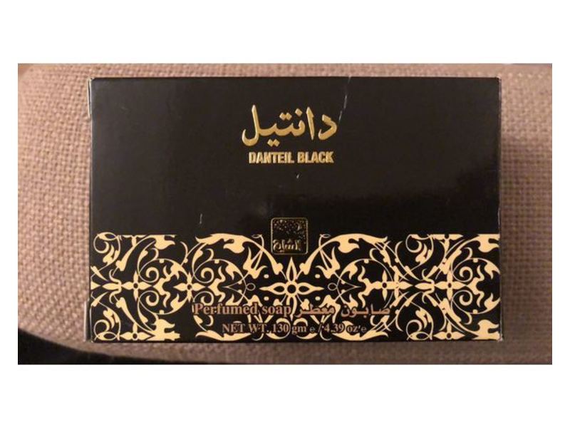 Danteil Black Perfumed Soap, 4.39 oz