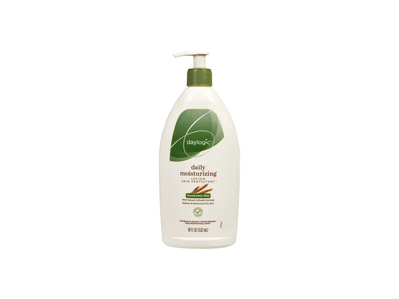 Daylogic Daily Moisturizing Lotion, Fragrance Free, 18 fl oz/532 mL