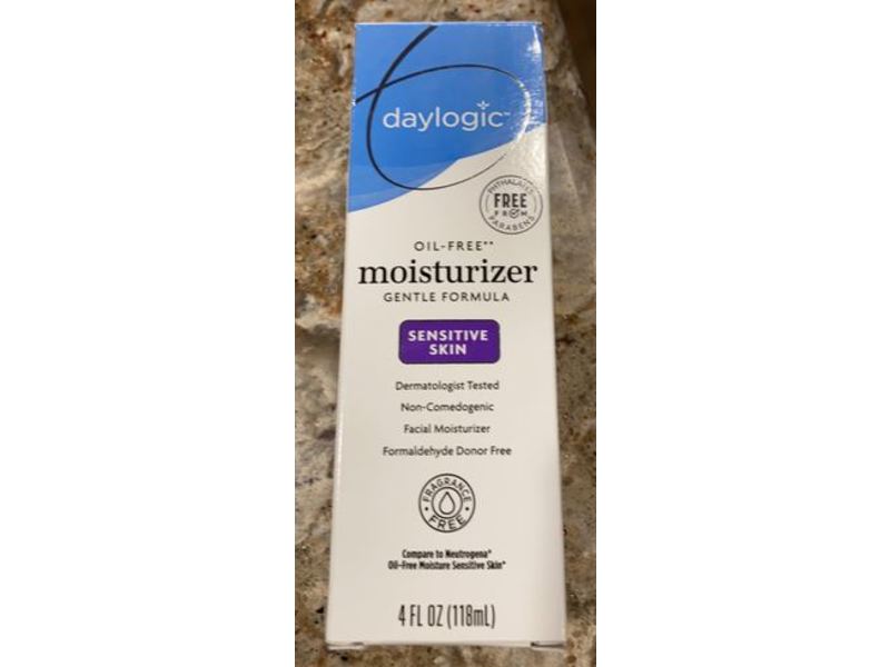Daylogic Oil Free Moisturizer Sensitive Skin, 4 fl oz/118 mL