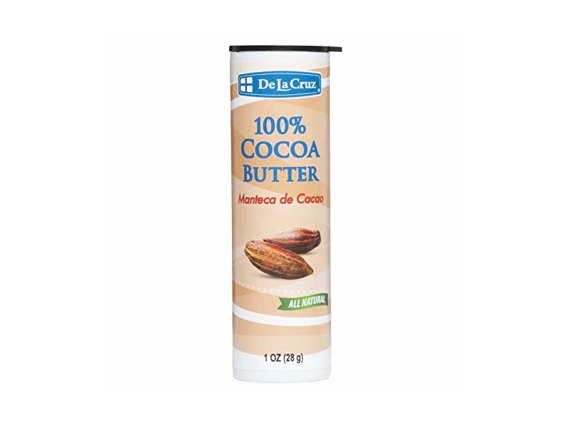De La Cruz Cocoa Butter, Manteca De Cacao, 1 oz/28 g