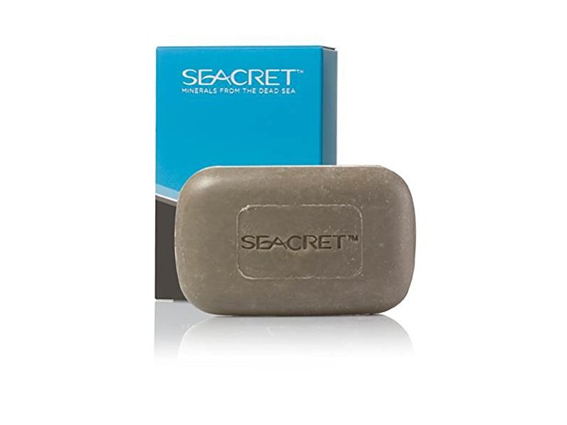 Dead Sea Minerals Mud Soap 100% Natural and Authentic, 1 Bar. 4.4 oz